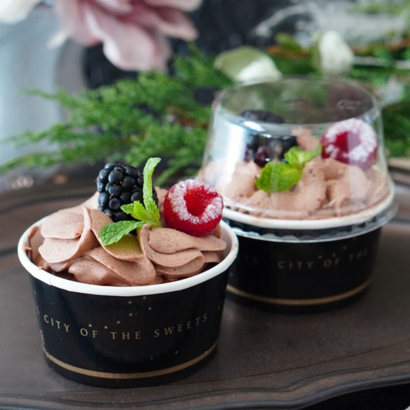 ベーキングカップ ND-65FCL (40H) ラインスター (100枚入） | カール