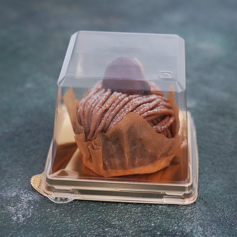 IK93-60K ゴールド 本体・71H蓋セット （100枚入） | フタ付き容器