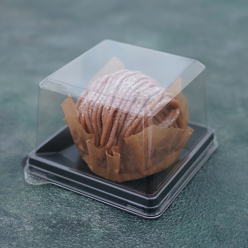 IK93-60K ブラック 本体・60H蓋セット （100枚入） | フタ付き容器