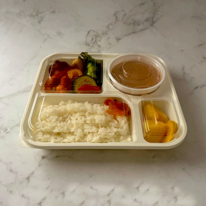 カレー容器 ID-400 本体・蓋セット（50枚/300枚/600枚入） | 弁当