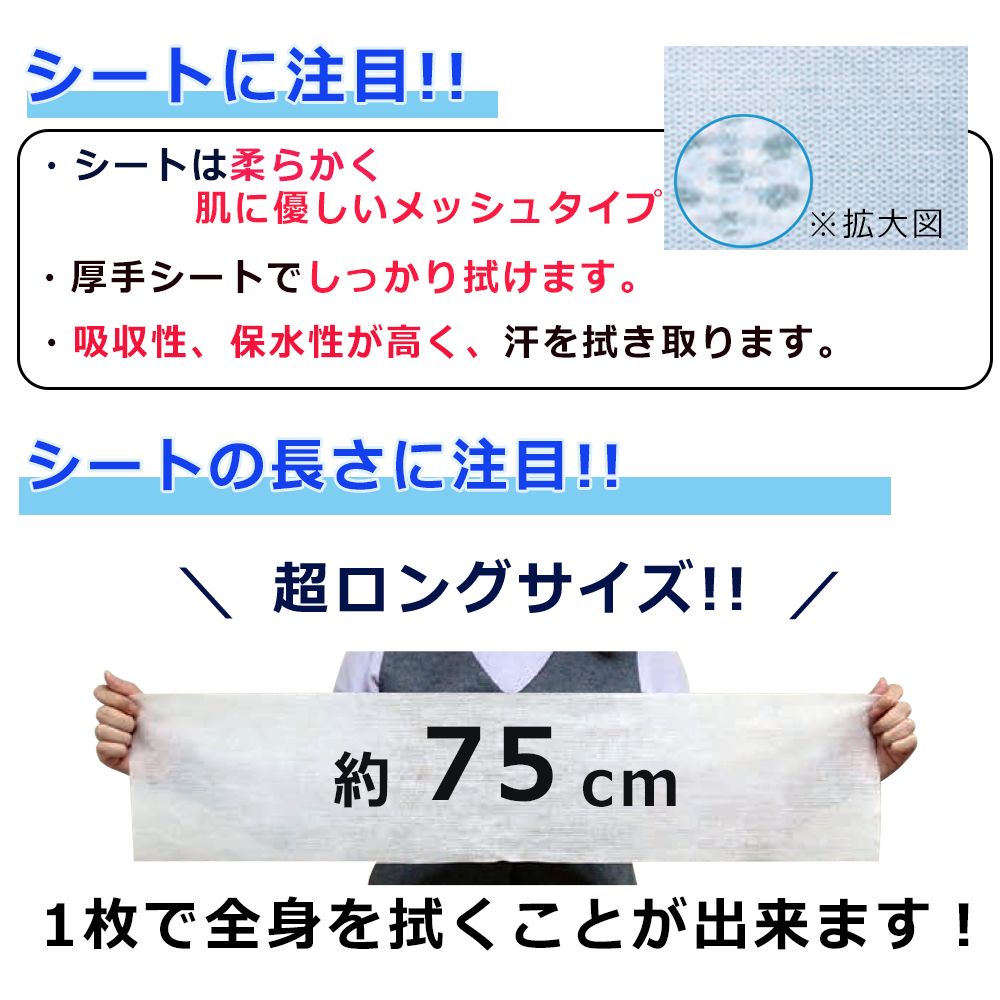 熱中症対策 極冷超ロングシート 80枚×2パック 冷却シート ウエット