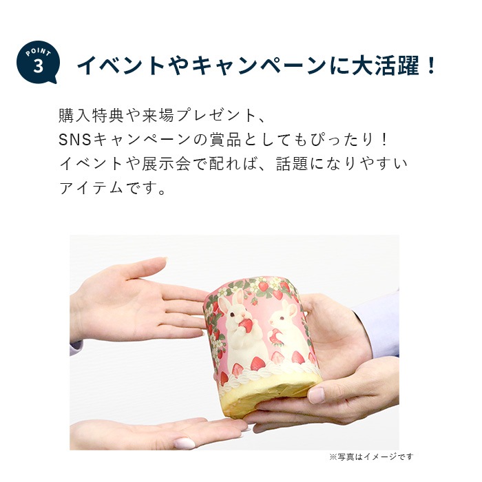 うさぎ トイレットペーパー ダブル うさケーキ 60ロール 27.5m 10055345 [ギフト]