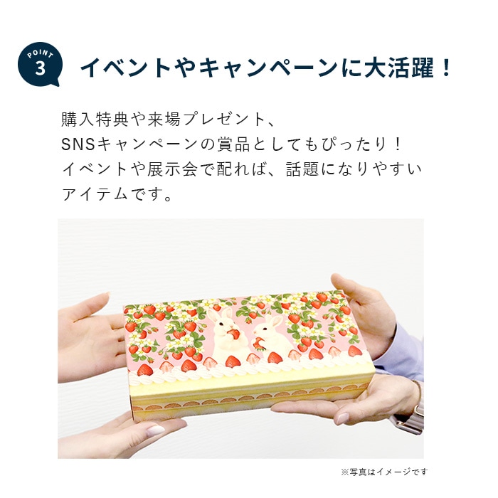 ティッシュペーパー うさケーキ 120組(240枚)×60個 無香料 20120154 [ギフト]