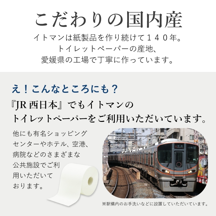 トイレットペーパー シングル 250m 18ロール イッポ 芯なし スリム幅(107mm) 無包装 ミシン目なし 無香料 10250014[KS]