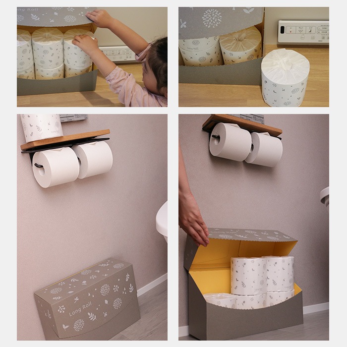 ミン様 トイレットペーパー入れ完成品 楽天市場】ムーミン トイレ マット トイレマット セット リトルミイ