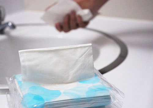 【30%OFF】 ペーパータオルハンカチ ダブル 20組(40枚) 3パック×30パック ソフトタイプ 50020001 まとめ買い 日本製