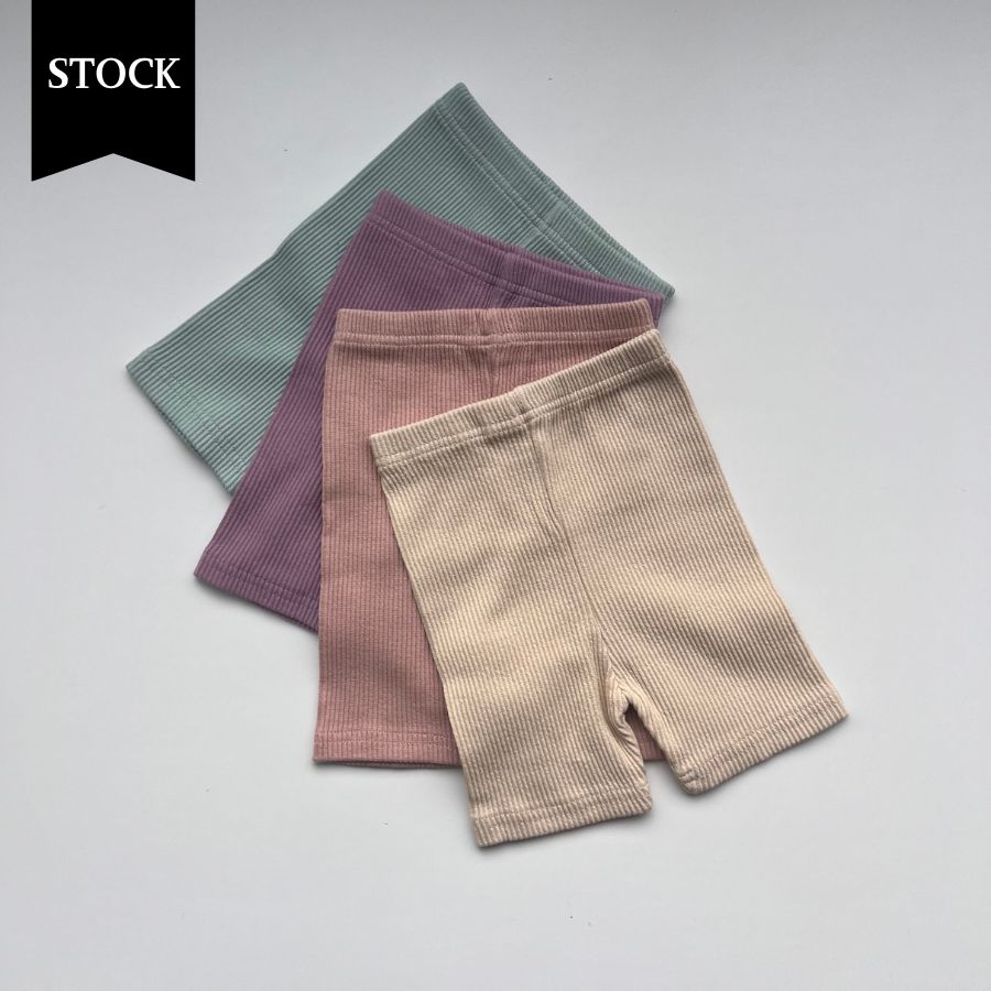 カラバリ５分丈リブレギンス
