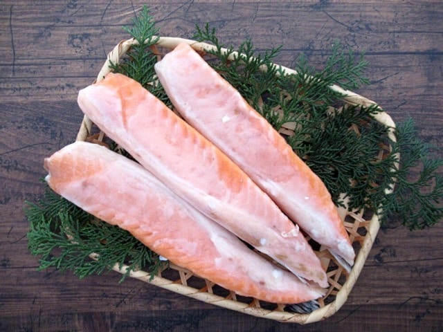 【特選】トロサーモン塩（3切）