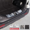 スペーシアギア ラゲッジ スカッフプレート 2P｜スズキ SUZUKI Spacia GEAR 選べる2カラー シルバー ブラック カスタム 専用 パーツ ドレスアップ アクセサリー オプション|スペ