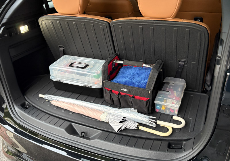 【セット割】CX-80 KL系 ラゲッジマット ＆ 3列目背面マット ラバータイプ 4P ブラック 2026年MC後 対応 ｜マツダ MAZDA 新型 CX80 専用 内装 カスタム パーツ ドレスアップ アクセサリー オプション 内装 カー用品 社外 トランク ラゲージ 荷室 フロアマット 防水 保護 傷防止 キズ隠し【予約販売/5月20日頃入荷予定】