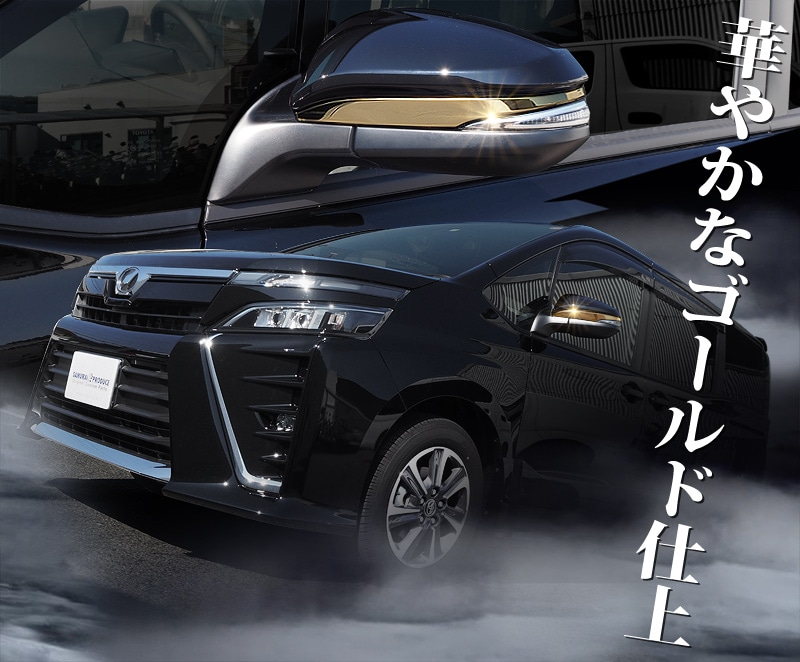 voxy ミラー　煌III VOXY煌Ⅲ号黒耳化大作戦（トヨタ ヴォクシー・80系）by TAKEST