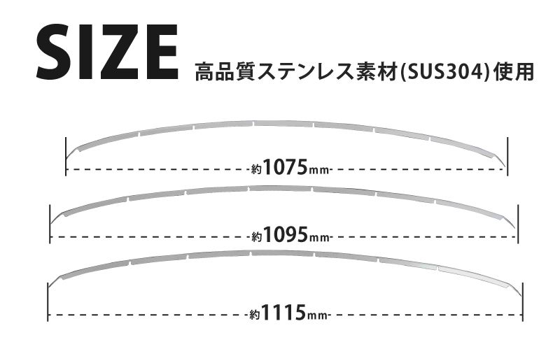 【アウトレット品】新型ヤリスクロス ロアグリルガーニッシュ 鏡面仕上げ 3P｜トヨタ TOYOTA YARIS CROSS 専用 外装 フロント グリル カスタム パーツ ドレスアップ アクセサリー 社外品 オプション エアロ