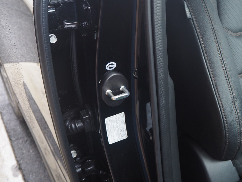 新型CX-5 KM系 ドアストライカーカバー 4P ブラック ｜マツダ MAZDA CX5 2026年フルモデルチェンジ KMYSDP 専用  インテリア カバー 保護 サビ隠し【メール便対象/代引き・配達日時指定不可】