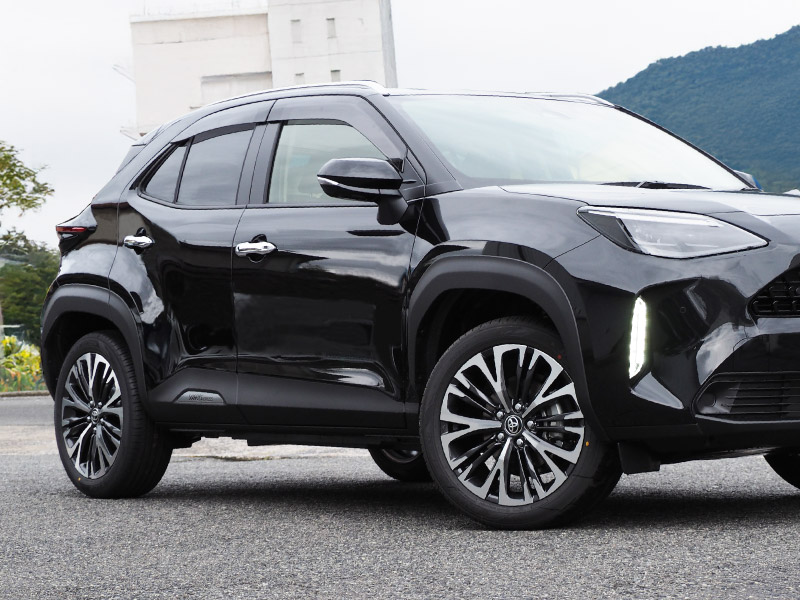 新型ヤリスクロス ヤリス対応 ドアハンドルガーニッシュ メッキ 4P｜トヨタ TOYOTA YARIS CROSS カスタム 専用 パーツ ドレスアップ アクセサリー 社外品 エアロ オプション