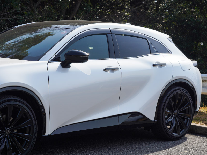 【アウトレット品】クラウンスポーツ/クラウンクロスオーバー/クラウンエステート・RAV4/RAV4 PHV 共通 アウタードアハンドルカバー 4P ブラック鏡面仕上げ｜TOYOTA トヨタ CROWN SPORT CROSSOVER RAV4 外装 サイド ドアノブ カスタム パーツ ドレスアップ オプション アクセサリー 社外品