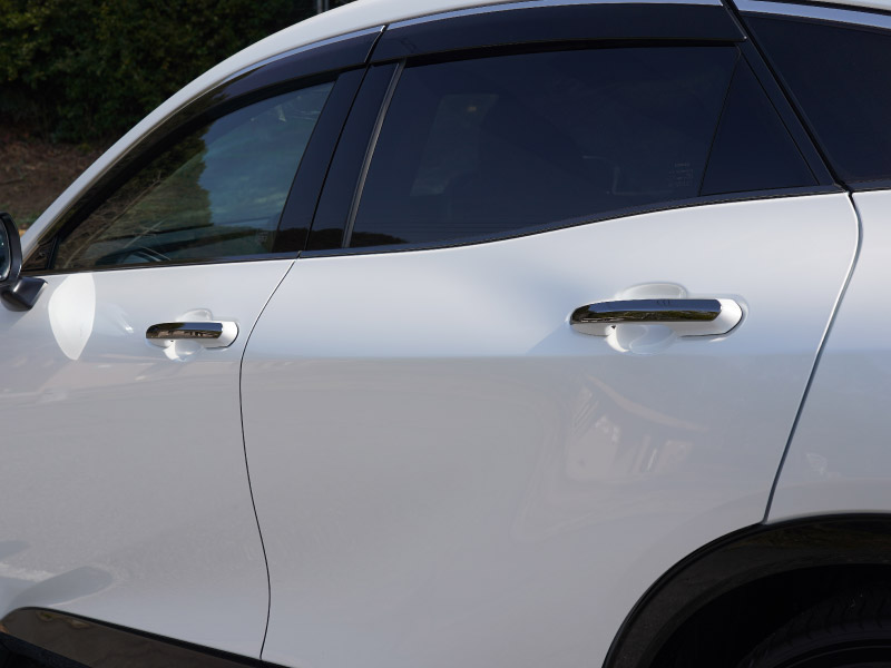 【アウトレット品】クラウンスポーツ/クラウンクロスオーバー/クラウンエステート・RAV4/RAV4 PHV 共通 アウタードアハンドルカバー 4P ブラック鏡面仕上げ｜TOYOTA トヨタ CROWN SPORT CROSSOVER RAV4 外装 サイド ドアノブ カスタム パーツ ドレスアップ オプション アクセサリー 社外品