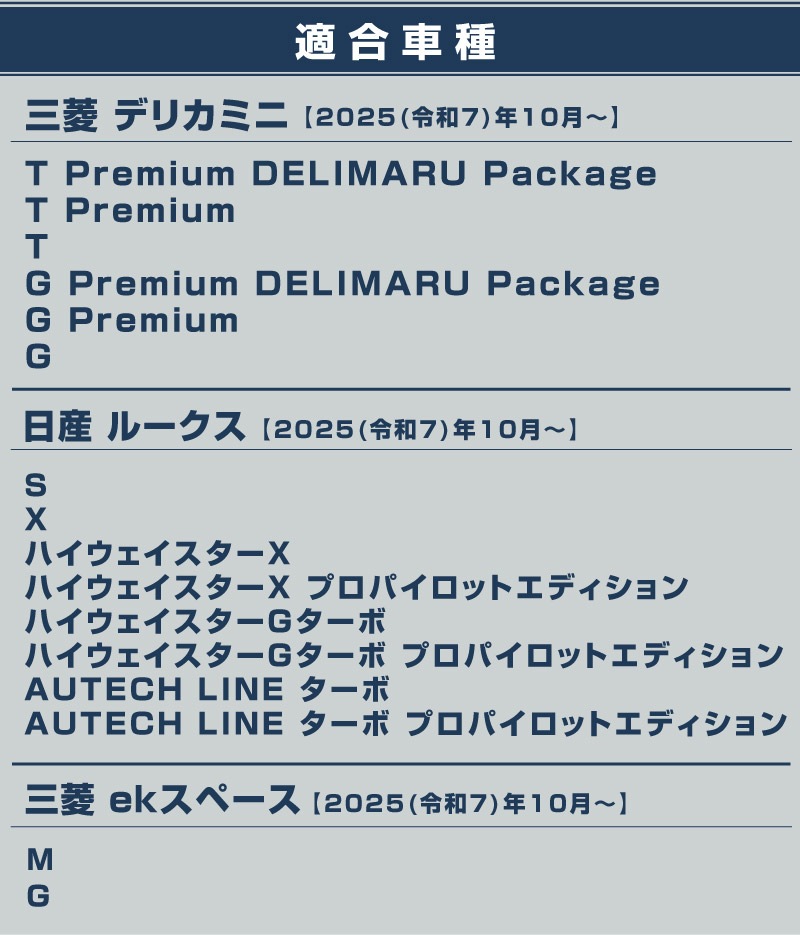 三菱 新型デリカミニ ekスペース ルークス 共通 運転席アッパーボックストレイ 1P ゴムタイプ ブラック 2025年フルモデルチェンジ後専用｜MITSUBISHI DELICA MINI ek SPACE NISSAN ROOX 専用 パーツ 防水 マット 滑り止め 便利グッズ アイテム 収納 内装 社外【メール便対象/代引き・配達日時指定不可】