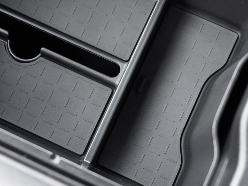 新型RAV4 60系 センターコンソールトレイ 2P ゴムマット付き ブラック 二段タイプ ｜トヨタ TOYOTA ラブフォー AXAN64 CROWN SPORT カップホルダー 防水 水洗い アクセサリー パーツ アクセサリー インテリア 内装 便利 収納 小物入れ 社外 保護【予約販売/7月30日頃入荷予定】