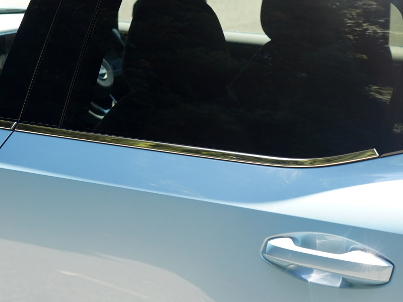 【販売準備中】新型キックス P16型 ウィンドウトリムガーニッシュ 4P 鏡面仕上げ｜日産 ニッサン NISSAN KICKS P16 2026年フルモデルチェンジ 専用 カスタム パーツ ドレスアップ アクセサリー オプション 窓枠 外装 カー用品 社外