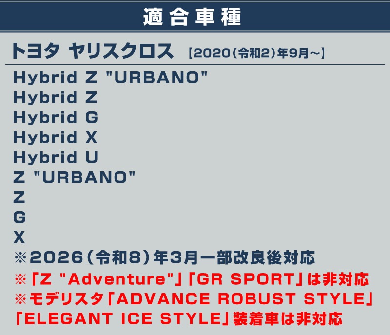 【アウトレット品】新型ヤリスクロス フロントリップガーニッシュ 鏡面仕上げ 1P｜トヨタ TOYOTA YARIS CROSS 専用 外装 フロント リップ カスタム パーツ ドレスアップ アクセサリー 社外品 オプション エアロ