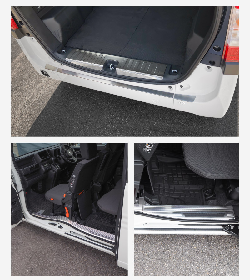 �ڥ��åȳ��N-VAN �����ɥ��ƥå� ��¦�����åեץ졼�� �� �饲�å� �����åեץ졼�� �� �ꥢ�Х�ѡ����ƥåץ����� �ݸ�ѡ���3�����å� ���٤�2���顼 ����С�/�֥�å��åۥ�� HONDA ���̥Х� ���� ���� �ݸ� �������� �ѡ��� �ɥ쥹���å� ���������꡼ �ҳ��� ���ץ�����ͽ������/����С�:2��10��������ͽ���