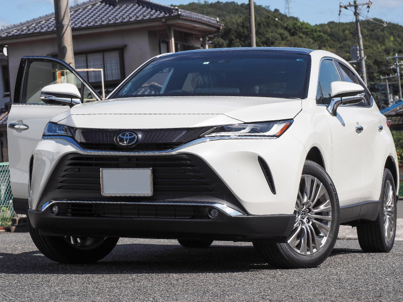 新型ハリアー 80系 ミラーガーニッシュ アンダーカバータイプ 4P 2026年MC後対応｜トヨタ TOYOTA HARRIER 80 サイドミラー TYPE Ⅱ カスタム 専用 パーツ ドレスアップ アクセサリー 社外品 オプション エアロ