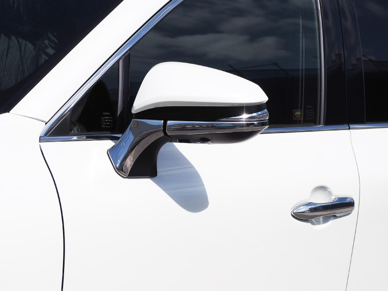 新型ハリアー 80系 ミラーガーニッシュ アンダーカバータイプ 4P 2026年MC後対応｜トヨタ TOYOTA HARRIER 80 サイドミラー TYPE Ⅱ カスタム 専用 パーツ ドレスアップ アクセサリー 社外品 オプション エアロ