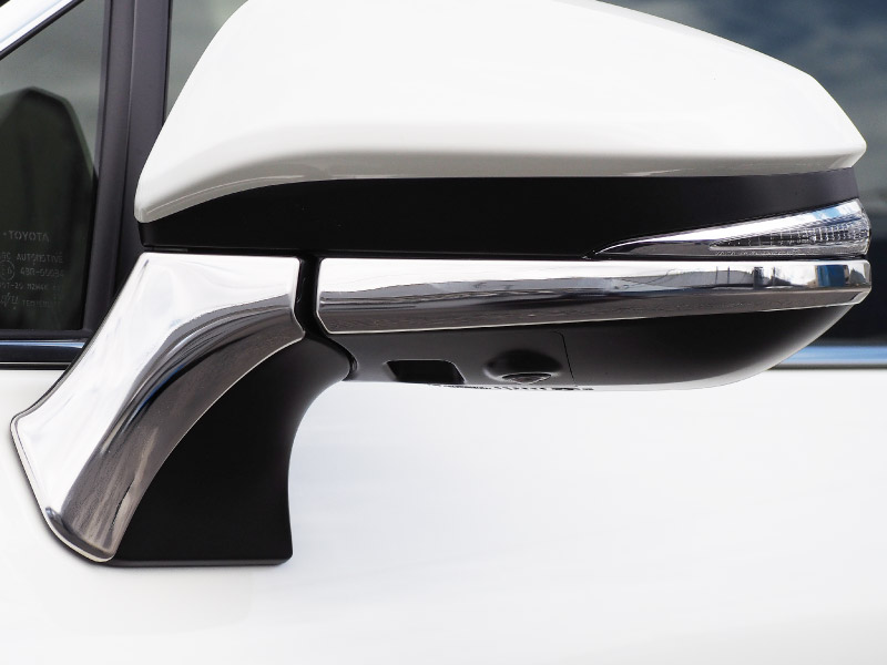 新型ハリアー 80系 ミラーガーニッシュ アンダーカバータイプ 4P 2026年MC後対応｜トヨタ TOYOTA HARRIER 80 サイドミラー TYPE Ⅱ カスタム 専用 パーツ ドレスアップ アクセサリー 社外品 オプション エアロ