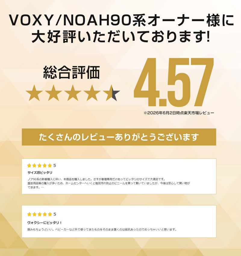 新型ヴォクシー ノア 90系 ラゲッジマット ラバータイプ 1P ブラック 2026年マイナーチェンジ後対応｜トヨタ TOYOTA VOXY NOAH 90 95 専用 内装 フロアマット カスタム 保護 パーツ リア トランク 荷室 防水 傷防止 ドレスアップ アクセサリー 社外品 オプション【予約販売/8月30日頃入荷予定】