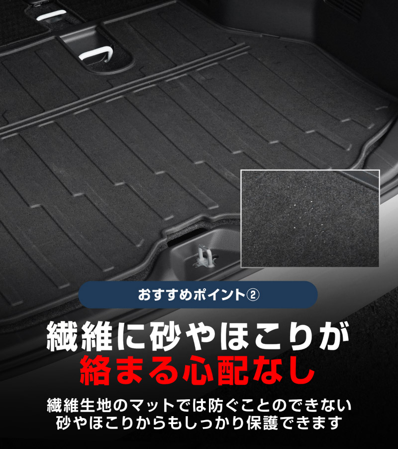 新型ヴォクシー ノア 90系 ラゲッジマット ラバータイプ 1P ブラック 2026年マイナーチェンジ後対応｜トヨタ TOYOTA VOXY NOAH 90 95 専用 内装 フロアマット カスタム 保護 パーツ リア トランク 荷室 防水 傷防止 ドレスアップ アクセサリー 社外品 オプション【予約販売/8月30日頃入荷予定】