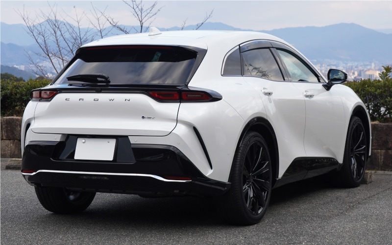 ��2/15��10%off�ۥ��饦�󥹥ݡ��� �ꥢ�Х�ѡ������˥å��� 3P ���̻ž夲��TOYOTA �ȥ西 CROWN SPORT AZSH36W AZSH37W PHEV ���� ���� �ꥢ �������� �ѡ��� �ɥ쥹���å� ���ץ���� ���������꡼ �ҳ���