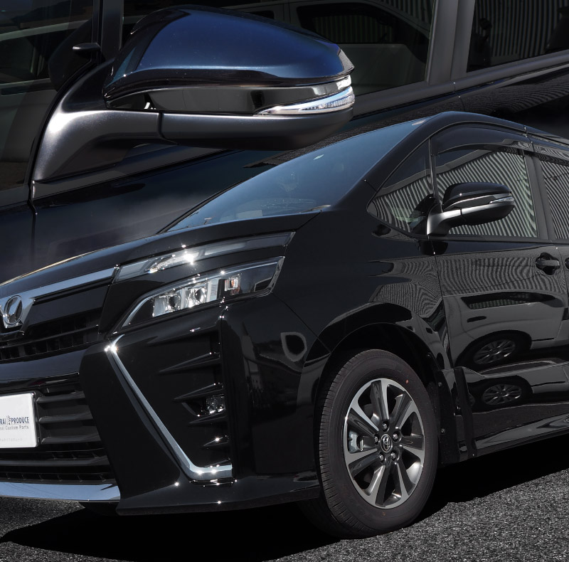 �Υ�/����������/������������ �����ɥߥ顼 �����˥å��� 2P ���٤�2�� ���̻ž夲 �֥�å���������åȥ西 TOYOTA NOAH/VOXY/ESQUIRE ����������80�� �Υ�80�� ������������ �������� ����