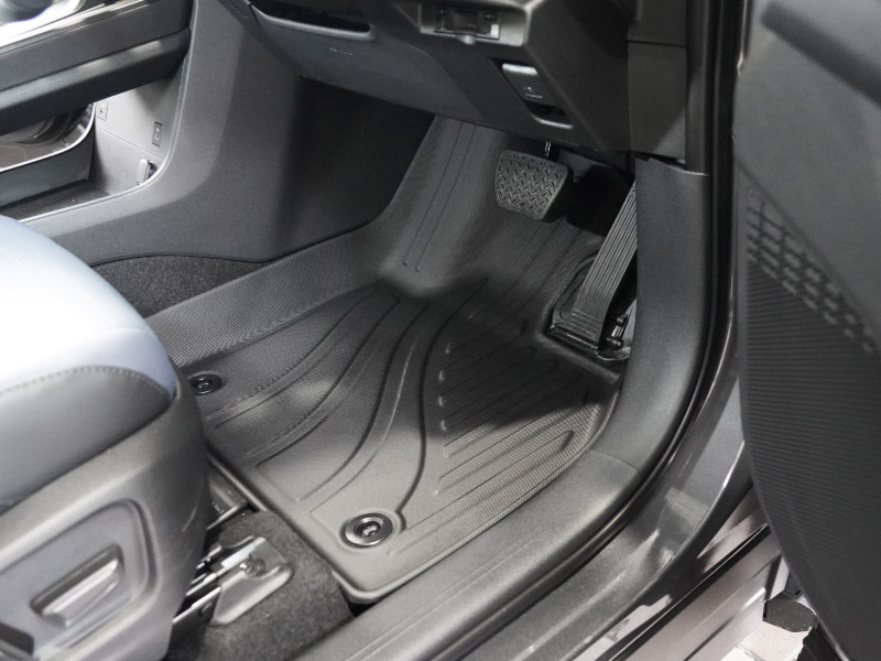 新型bZ4X 10系 フロアマット 3P ラバータイプ ブラック トヨタ bZ4Xツーリング スバル ソルテラ トレイルシーカー 共通｜TOYOTA bZ4X bZ4X Touring SUBARU SOLTERRA TRAILSEEKER 専用 保護 パーツ 防水 フロント リア セット アクセサリー 内装 社外 立体 3Dマット ウェザーマット オールウェザー レジャー 水洗い【予約販売/8月30日頃入荷予定】