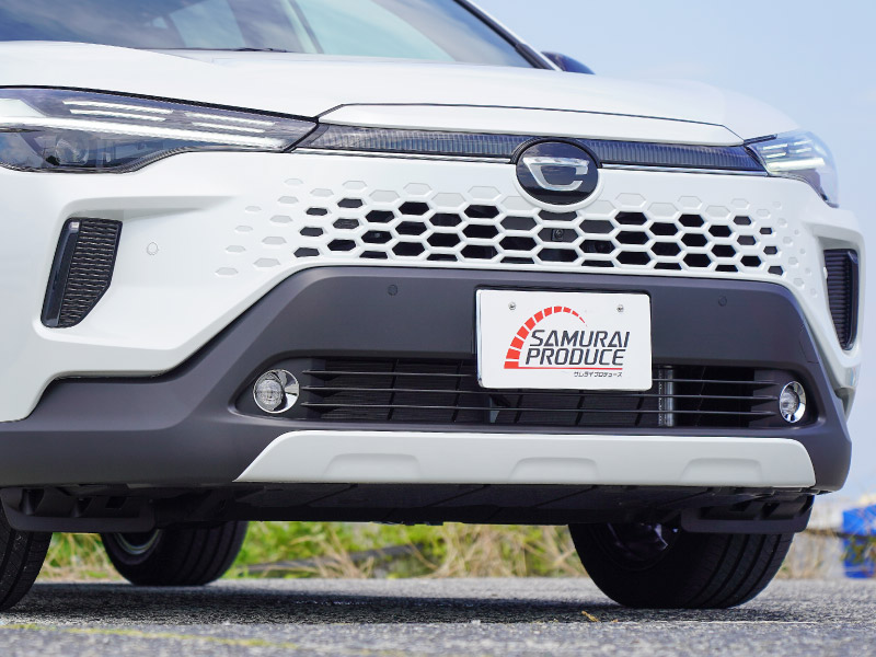 【アウトレット品】新型カローラクロス フロントフォグガーニッシュ 2P メッキ仕上げ 2025年マイナーチェンジ後専用 ｜トヨタ TOYOTA COROLLA CROSS 6AA-ZVG13 6AA-ZVG16 専用 フロント 外装 カスタム パーツ ドレスアップ アクセサリー オプション フロント バンパー フォグ メッキ カバー 外装 カー用品 社外