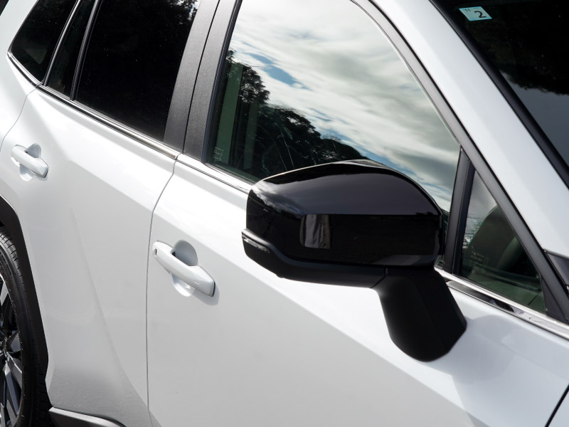 新型RAV4 60系 ウィンドウトリムガーニッシュ 6P 鏡面仕上げ｜トヨタ TOYOTA ラブフォー AXAN64 専用 プラグインハイブリッド PHEV 対応 カスタム パーツ ドレスアップ アクセサリー オプション 窓枠 サイド ドア 外装 保護 社外 【予約販売/5月20日頃入荷予定】
