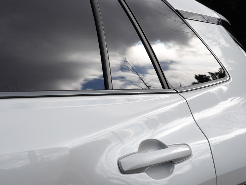 新型RAV4 60系 ウィンドウトリムガーニッシュ 6P ブラック鏡面仕上げ｜トヨタ TOYOTA ラブフォー AXAN64 専用 プラグインハイブリッド PHEV 対応 カスタム パーツ ドレスアップ アクセサリー オプション 窓枠 サイド ドア 外装 保護 社外 【予約販売/5月20日頃入荷予定】