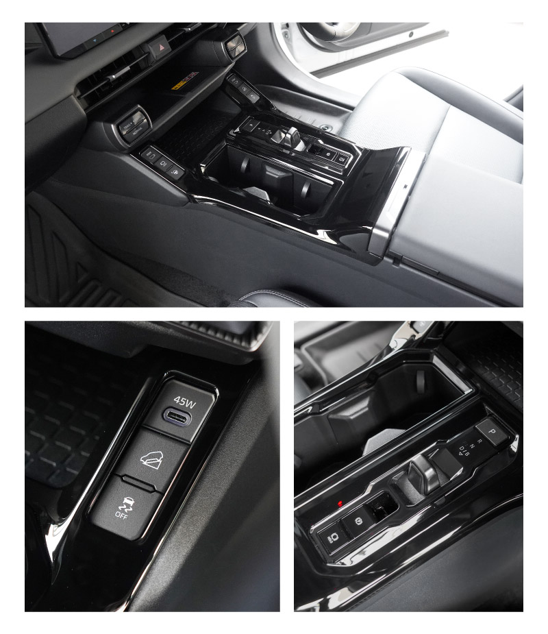 新型RAV4 60系 シフトベースパネル 1P ピアノブラック｜トヨタ TOYOTA ラブフォー AXAN64 専用 プラグインハイブリッド PHEV 対応 フロントドリンクホルダーパネル 内装 パーツ アクセサリー カップホルダー アクセサリー 内装 保護 カバー 社外【予約販売/9月10日頃入荷予定】
