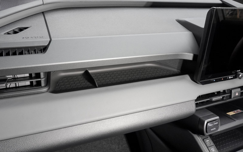 新型RAV4 60系 助手席トレイマット 1P ゴムタイプ ブラック ｜トヨタ TOYOTA ラブフォー AXAN64 専用 プラグインハイブリッド PHEV 対応 内装 カー用品 社外 カバー 防水 ラバータイプ トレイ 便利グッズ アクセサリー 保護 社外【予約販売/5月10日頃入荷予定】