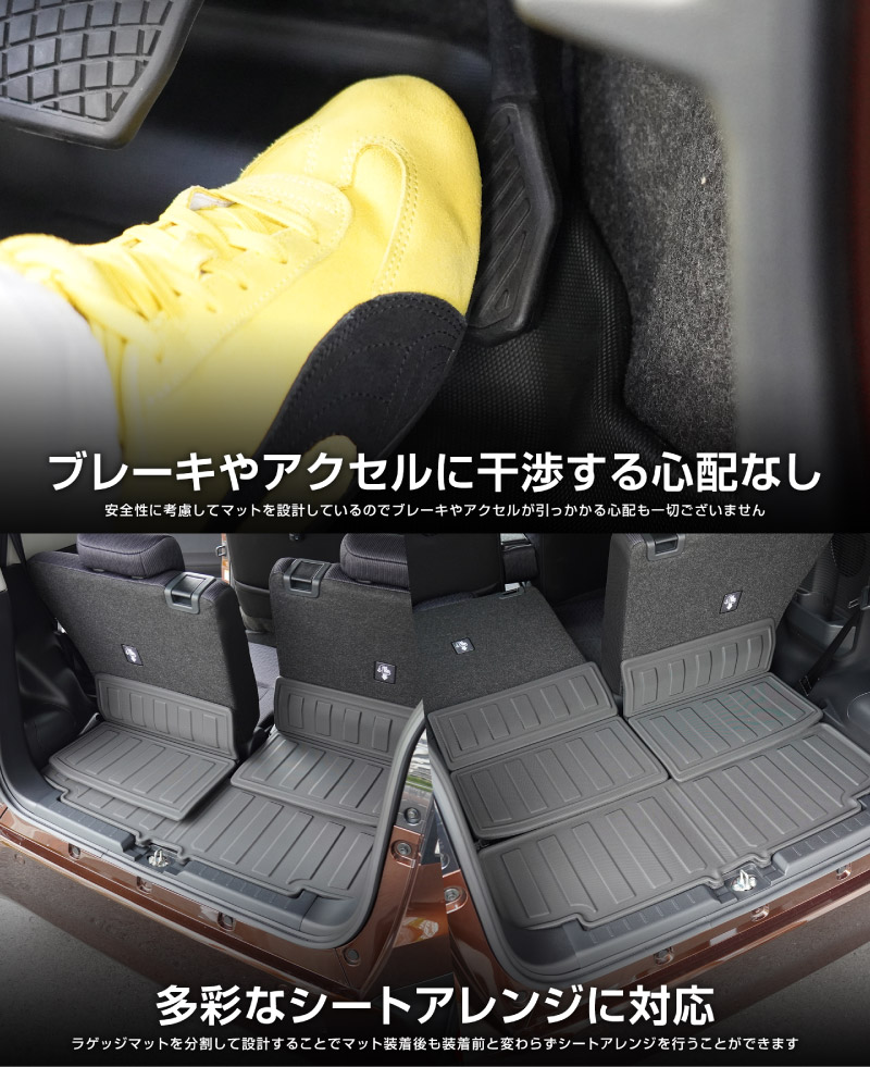 �ڥ��åȳ�ۿ����ࡼ�� ���ƥ� LA850S LA860S 2WD������ �ե����ޥå� & �饲�å��ޥå� �������ȥ쥤�ޥå� ���å� 9P ��С������סå����ϥ� DAIHATSU MOVE ���Х� SUBARU STELLA ���� �ݸ� �ѡ��� �ɿ� ���������꡼ ���� �ҳ� �ȥ�� 3D �ե����ޥå� �����ޥå� �ɿ� �ݸ�