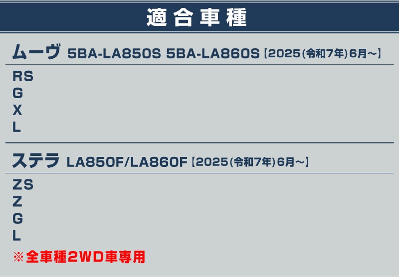 �ڥ��åȳ�ۿ����ࡼ�� ���ƥ� LA850S LA860S 2WD������ �ե����ޥå� & �饲�å��ޥå� �������ȥ쥤�ޥå� ���å� 9P ��С������סå����ϥ� DAIHATSU MOVE ���Х� SUBARU STELLA ���� �ݸ� �ѡ��� �ɿ� ���������꡼ ���� �ҳ� �ȥ�� 3D �ե����ޥå� �����ޥå� �ɿ� �ݸ�