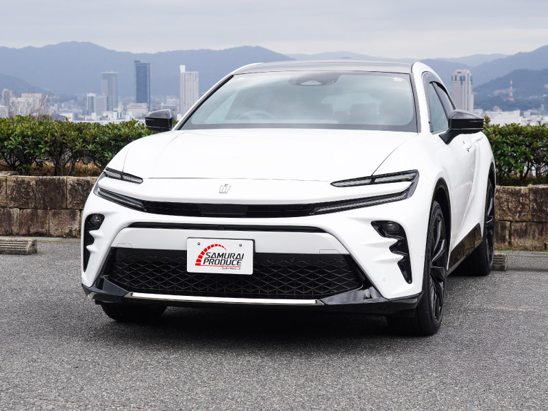 【アウトレット品】クラウンスポーツ フロントリップガーニッシュ 1P 鏡面仕上げ｜TOYOTA トヨタ CROWN SPORT AZSH36W AZSH37W PHEV 専用 外装 フロント カスタム パーツ ドレスアップ オプション アクセサリー 社外品