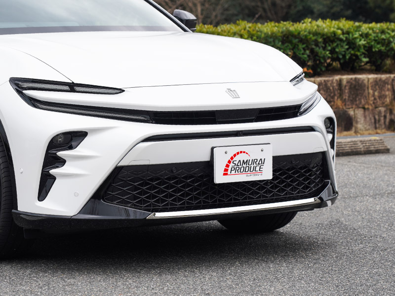 【アウトレット品】クラウンスポーツ フロントリップガーニッシュ 1P 鏡面仕上げ｜TOYOTA トヨタ CROWN SPORT AZSH36W AZSH37W PHEV 専用 外装 フロント カスタム パーツ ドレスアップ オプション アクセサリー 社外品