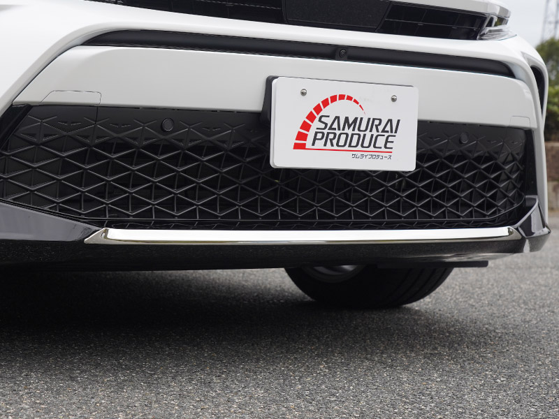 【アウトレット品】クラウンスポーツ フロントリップガーニッシュ 1P 鏡面仕上げ｜TOYOTA トヨタ CROWN SPORT AZSH36W AZSH37W PHEV 専用 外装 フロント カスタム パーツ ドレスアップ オプション アクセサリー 社外品