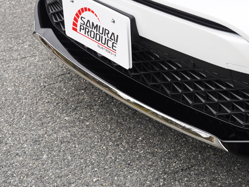 【アウトレット品】クラウンスポーツ フロントリップガーニッシュ 1P 鏡面仕上げ｜TOYOTA トヨタ CROWN SPORT AZSH36W AZSH37W PHEV 専用 外装 フロント カスタム パーツ ドレスアップ オプション アクセサリー 社外品