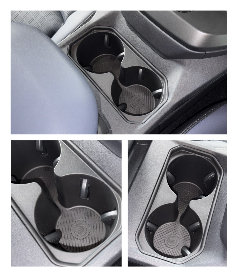 新型bZ4X 10系 フロントドリンクホルダートレイ 1P ブラック トヨタ bZ4Xツーリング スバル ソルテラ トレイルシーカー 共通｜TOYOTA bZ4X bZ4X Touring SUBARU SOLTERRA TRAILSEEKER 専用 保護 パーツ カップホルダー 防水 水洗い アクセサリー 内装 便利グッズ トレイ カバー 社外【予約販売/10月30日頃入荷予定】