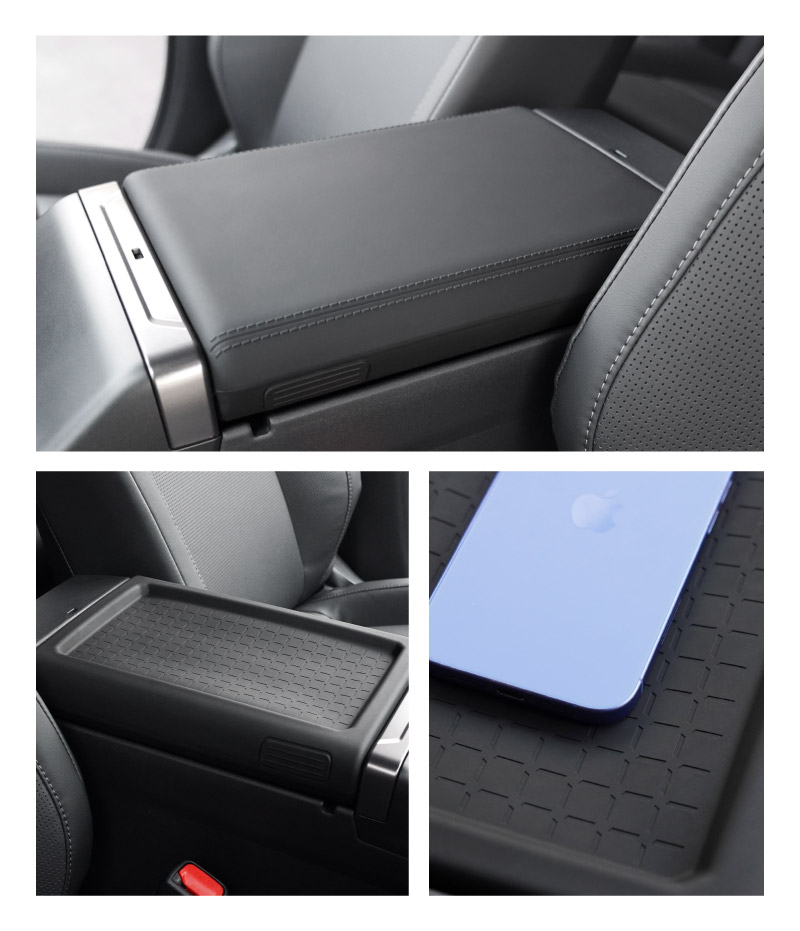 新型RAV4 60系 リバーシブルアームレストカバー 1P ブラック ゴムタイプ｜トヨタ TOYOTA ラブフォー AXAN64 プラグインハイブリッド PHEV 対応 車種専用 コンソール アームレスト 防水 水洗い アクセサリー 内装 コップ 便利グッズ 小物トレイ 保護カバー 社外【予約販売/5月20日頃入荷予定】