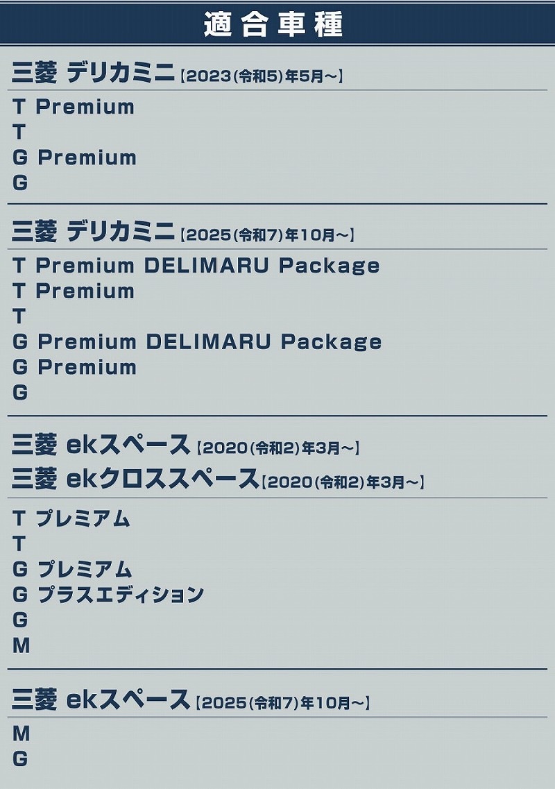 【8/16～SALE対象 10%OFF】【アウトレット品】三菱 新型デリカミニ/ekスペース/ekクロススペース 日産 ルークス 共通 サイドステップ 内側スカッフプレート フロント・リアセット 4P 滑り止め付き ブラックヘアライン 2025年フルモデルチェンジ後対応｜MITSUBISHI DELICA MINI NISSAN ROOX 専用 内装 保護 パーツ ドレスアップ アクセサリー 社外品