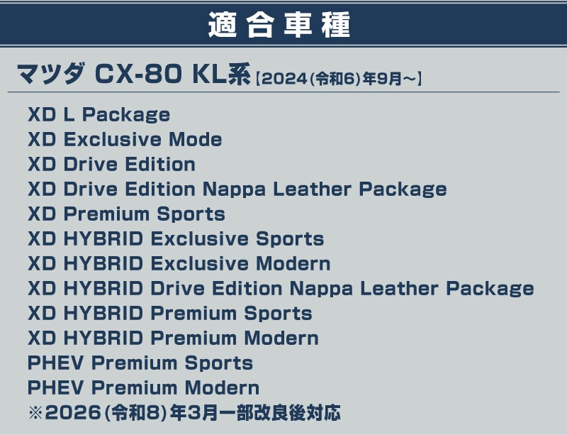 【5/17～10%off】CX-80 KL系 ラゲッジスカッフプレート 2P 車体保護ゴム付き 選べる3カラー シルバーヘアライン ブラックヘアライン カーボン調 2026年MC後 対応 ｜マツダ MAZDA 新型 CX80 専用 内装 カー用品 社外 トランク 荷室 バックドア 保護 傷防止 キズ隠し