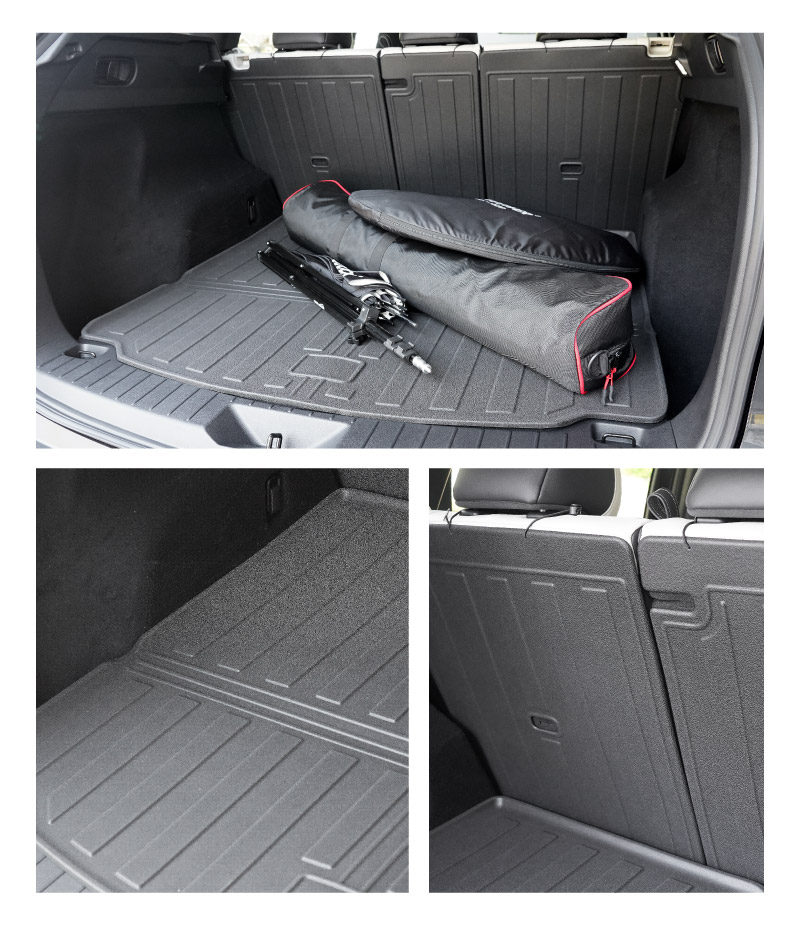 新型CX-5 KM系 ラゲッジマット カーゴトレイマット 4P ラバータイプ ブラック セカンドシート背面まで保護 CX5 2026年 フルモデルチェンジ 専用｜MAZDA CX5 2026FMC KMYSDP 専用 防水 立体 3Dマット 社外 フロアマット トランクマット ラゲージトレイ【予約販売/9月10日頃入荷予定】