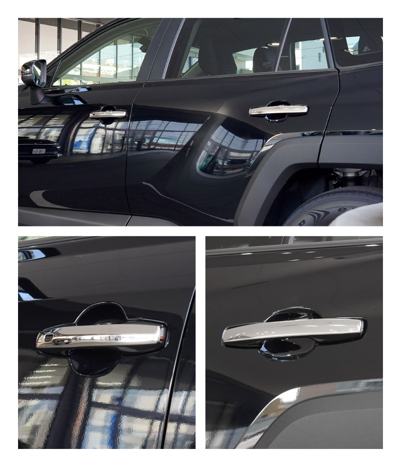 【アウトレット品】新型RAV4 60系 アウタードアハンドルカバー 4P 鏡面仕上げ｜トヨタ TOYOTA ラブフォー AXAN64 専用 プラグインハイブリッド PHEV 対応 外装 ドアパネル サイド カスタム パーツ ドレスアップ アクセサリー オプション エアロ カー用品 社外